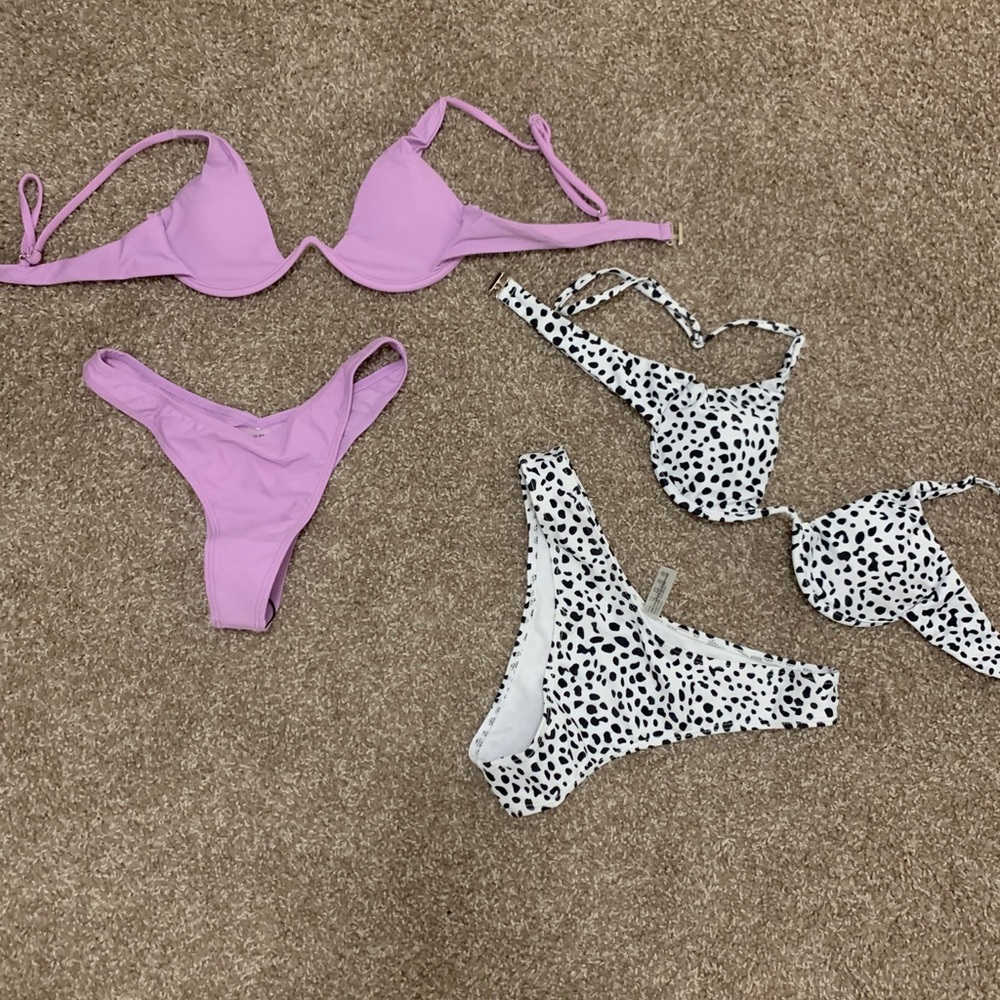 Two Underwire Detailed Bikinis